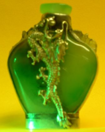 Tabati�re en argent tib�tain